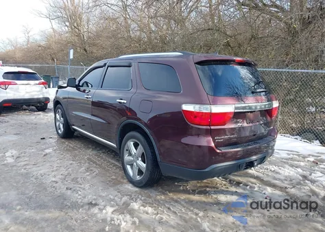 2012 Dodge Durango Citadel из США, поврежденный, VIN 1C4RDJEG5CC336544